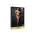Milou - Elastische Mesh Slip met Open Kruideniers en Gouden Details - Plus Size_
