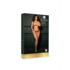 Cloé - String met Open Kruis, Verstelbare Sliders en Gouden Details - Plus Size_