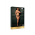 Léna - Slip met Open Katoen en Billen, Verstelbare Sliders en Gouden Details - Plus Size_