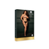 Marie - Kantstring met Garter, Verstelbare Slider en Gouden Details - Plus Size_