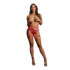 Kiss Garterbelt en Dazzling Deep-V Cleavage Sticker - One Size_