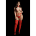 Jingle Glitter Tepelstickers en Panty's - Plus Size_