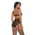 Verleidelijk Vixen - Teddy met Garter - XL_