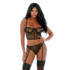 Kan Niet Gevangen Worden - Net Bustier Set - XL_