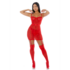 Transparante Intimiteit - Mesh Bustier Set - XL_