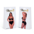 Twee-delige set - 1/2X - Zwart_