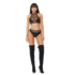 Impulse Top en Panty - Zwart_