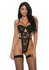 Right Lace Right Time Teddy - XL - Zwart_