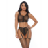 You a Vixen - Beha en Slip met Garter Belt - L_