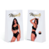 Twee-delige set - XL - Nat Zwart_