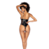 Bodysuit - S - Glanzend Zwart_