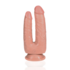 Double Trouble Dildo 5/6 - 12,7/15,2 cm - Flesh_