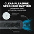 Engage - Automatische Waterdichte Penis Pomp en Masturbator - Gun Metal_