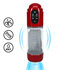 TechnoThrust - Automatische Waterdichte Masturbator Pomp - Metallic Rood_