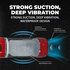 TechnoThrust - Automatische Waterdichte Masturbator Pomp - Metallic Rood_