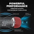 SonicPull - Suction and Vibration Masturbator Pump - Multimedia Enhanced - Metallic Red_