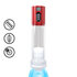 MaxLift - 6 Function Suction Masturbator Pump - Metallic Red_