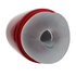 Pulsar - Negatieve Druk Zuig- en Trillingsmasturbator Pomp - Metallic Rood_