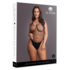 Body met Fishnet Structuur - OSX - Zwart_