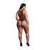 Body met Fishnet Structuur - OSX - Zwart_