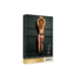 Zoé - Elastische Kant Slip met Rugvetering en Gouden Details - One Size_