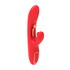 The Ace Rabbit - Triple Stim Rabbit Vibrator - Red_
