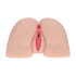 Bodyforms - Rina Brooks - Dubbele Ingang Vibrerende Masturbator - 2,4 kg / 5,4 lbs - Vlees_