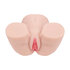 Bodyforms - Vivica Lenore - Dual Entry Vibrerende Masturbator - 3,5 kg / 7,7 lbs - Vlees_