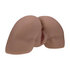 Bodyforms - Clara Vossin - Dual Entry Vibrerende Masturbator - 6,3 kg / 14,1 lbs - Bruin_