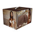 Bodyforms - Clara Vossin - Dual Entry Vibrerende Masturbator - 6,3 kg / 14,1 lbs - Bruin_