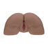 Bodyforms - Clara Vossin - Dual Entry Vibrerende Masturbator - 6,3 kg / 14,1 lbs - Bruin_