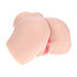 Bodyforms - Bree Knox - Dubbele Ingang Vibrerende Masturbator - 4,2 kg / 9,3 lbs - Vlees_
