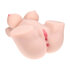 Bodyforms - Aveline Luxe - Dual Entry Vibrerende Masturbator - 14 kg / 30,9 lbs - Vlees_