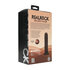 Dual Density Silicone Gebogen Realistische Dildo met Zuignap - 8 / 20,5 cm - Zwart_