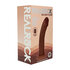 Dual Density Silicone Gebogen Realistische Dildo met Zuignap - 8 / 20,5 cm - Bruin_