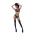 Rock Star - Twee-delige Set - S/M - Nat Look Zwart_