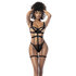 Delilah - Strapless Ondersteunende Bodysuit - L/XL - Zwart_