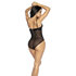 Bodysuit - S - Glanzend Zwart_