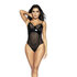 Bodysuit - XL - Glanzend Zwart_