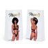 Twee-delige set - S/M - Zwart_