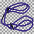 Beperk - 6mm Hennep Pols- of Enkelboeien - Paars_